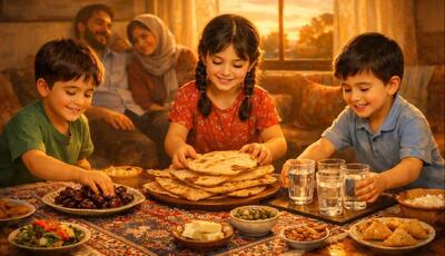  رمضان؛ فرصتی طلایی برای ساختن مسئولیت‌پذیری کودکان 