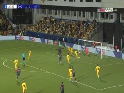  گل اول اینتر به بوده (اسپوسیتو)