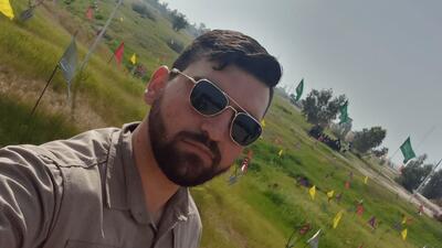  آشوبگران خبر شهادت این پلیس را به همسرش دادند