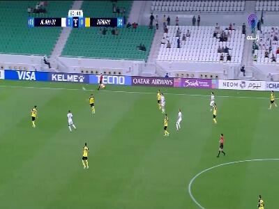  گل اول الاهلی توسط یانسانه در دقیقه 91