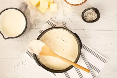  طرز تهیه سس بشامل به ساده‌ترین روش