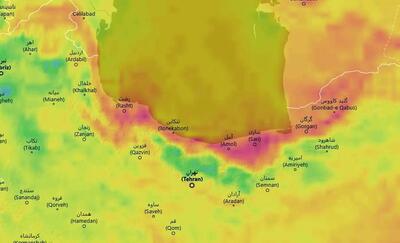  وقوع گرمای بی‌سابقه در شمال کشور