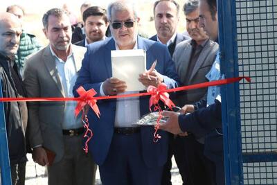  افتتاح دو پروژه تامین آب آشامیدنی در شهرستان البرز 