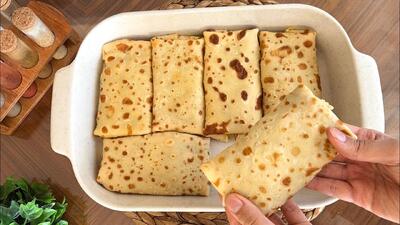 طرز تهیه کرپ مرغ رول شده؛ غذای افطاری مجلسی و آسان