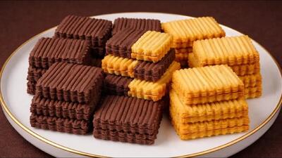  طرز تهیه آسون ترین بیسکویت های ۱۰ دقیقه ای | بهتر از نمونه های آماده فروشگاهی