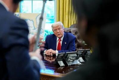  فوری/دیدار ترامپ با مشاوران ارشد خود درباره ایران