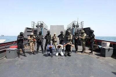  ارتش: تمرین آزادسازی کشتی ربوده شده در رزمایش دریایی ایران و روسیه با موفقیت اجرا شد