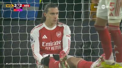  گل دوم ولورهمپتون به آرسنال (گل به خودی)