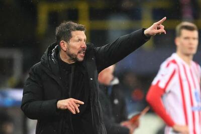  واکنش سیمئونه به تساوی پرگل مقابل تیم بلژیکی