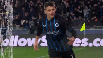  گل دوم کلوب بروژ به اتلتیکو مادرید (ترسولدی)