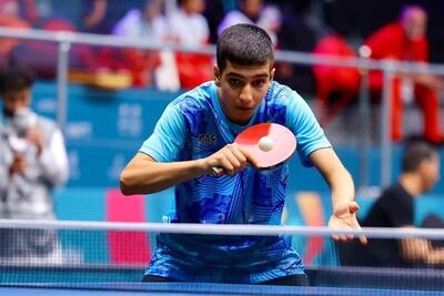  حذف زودهنگام فرجی از مسابقات تنیس روی میز اسمش سنگاپور