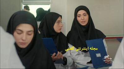 تصویری از زهرا سزاوار بازیگر سریال ساهره در پشت صحنه اولین سریالش