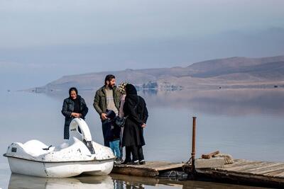  تصاویر جدید از احیای تدریجی دریاچه ارومیه ؛ ببینید