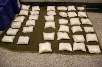  کشف ۶۳ کیلوگرم مواد مخدر توسط مرزبانان