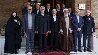  گزارش تصویری/ نشست معاون اول رئیس‌جمهور با اعضای مجمع وزرای ادوار