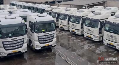  مزایده 30 دستگاه کامیون کشنده امپاور و تریلر کارکرده (یک شرکت صنعتی) تا 9 اسفند 1404