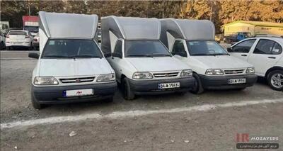  بمب مزایده 19 دستگاه پراید وانت های  465/000/000 تومانی صفر کیلومتر 1401 زیر قیمت (سازمان مالیاتی)