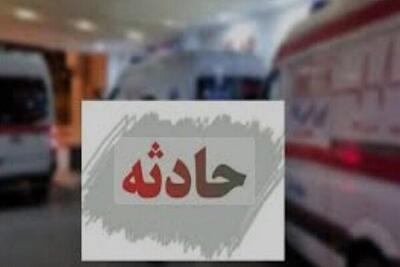  انحراف مینی‌بوس در بزرگراه سعیدی با ۱۰ مصدوم