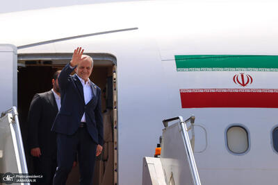  پزشکیان لرستان را به مقصد تهران ترک کرد