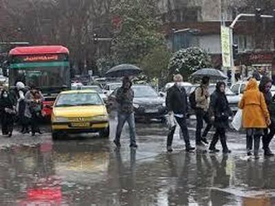  پیش‌بینی رگبار باران در شمال غرب کشور و ارتفاعات البرز مرکزی