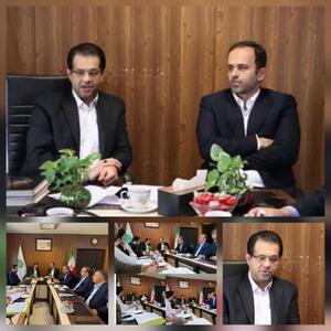  نشست مشترک شهردار رشت و مدیرکل اموال‌واملاک بنیادمستضعفان استان گیلان