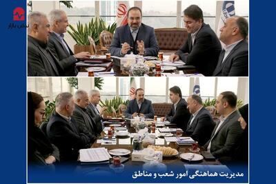  جلسه بررسی برنامه‌ها و ارزیابی عملکرد سال‌جاری معاونت بازاریابی و شبکه فروش بیمه دانا