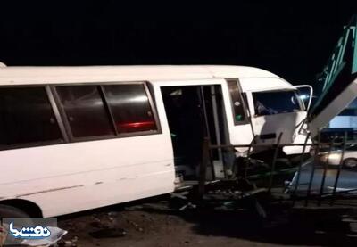  ۱۰ مصدوم در تصادف مینی‌بوس سعیدی | نفت ما