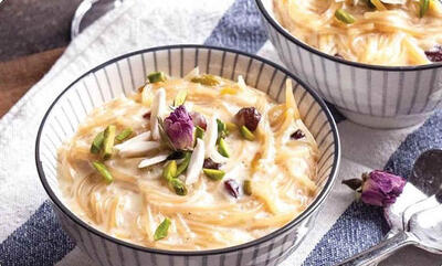  طرز تهیه فرنی ورمیشل؛ زعفرانی و هندی