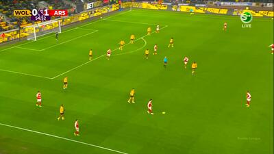  گل پیرو هینکاپیه به وولورهمپتون (وولورهمپتون 0-2 آرسنال) - پارس فوتبال