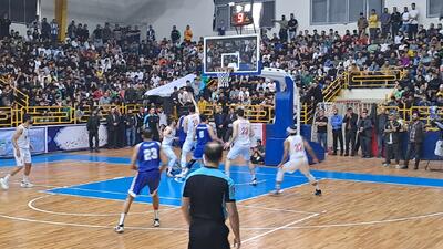  چهارمین شکست شهرداری گرگان در مسابقات بسکتبال غرب آسیا - پارس فوتبال