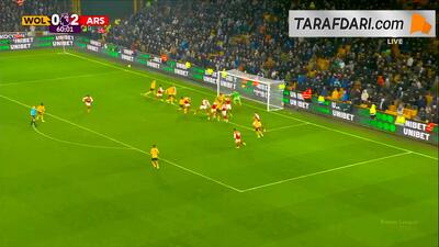  گل تماشایی هوگو بوئنو به آرسنال (وولورهمپتون 1-2 آرسنال) - پارس فوتبال