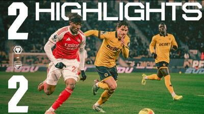  ویدیو| خلاصه بازی ولورهمپتون ۲ - آرسنال ۲/ دقیقه ۹۴ همه چیز عوض شد! - پارس فوتبال