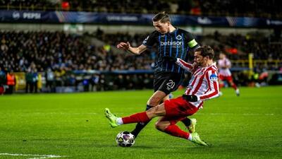  کلوب بروژ ۳ - ۳ اتلتیکو مادرید/ بخت با شاگردان سیمئونه یار نبود + فیلم - پارس فوتبال