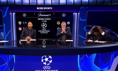  واکنش جالب میکا ریچاردز، جیمی کرگر و تیری آنری هنگام با خبر شدن از گل تساوی وولورهمپتون به آرسنال - پارس فوتبال