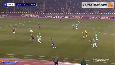  خلاصه بازی قره باغ ۱-۶ نیوکاسل (لیگ قهرمانان اروپا - 26-2025) - پارس فوتبال