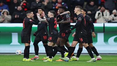  المپیاکوس ۰ - ۲ بایرلورکوزن/ دبل پاتریک شیک در آتن + فیلم - پارس فوتبال