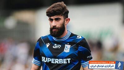  علی قلی‌زاده وینگر ایرانی لخ پوزنان بهترین بازیکن هفته بیست و یکم لیگ استراکلاسا شد