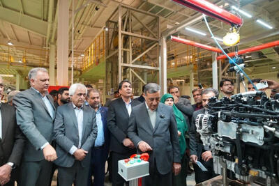  افتتاح خط تولید موتورهای TGDI کرمان موتور در بم - پدال