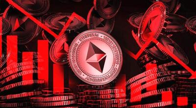  هشدار سقوط ۳۰ درصدی برای اتریوم؛ ۸۸۷ میلیون دلار ETH در صف فروش قرار گرفت!