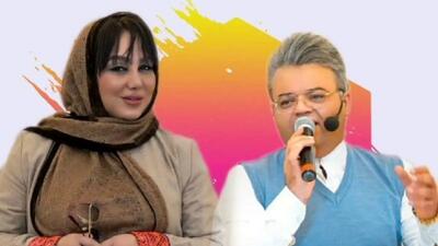  فیلم آواز احساسی /  گریه های بهنوش بختیاری بخاطرحرکت آذری افشین آذری