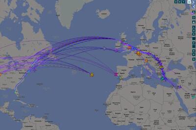  تحرکات هوایی آمریکا به سمت ایران در حال تشدید شدن: گزارش الجزیره