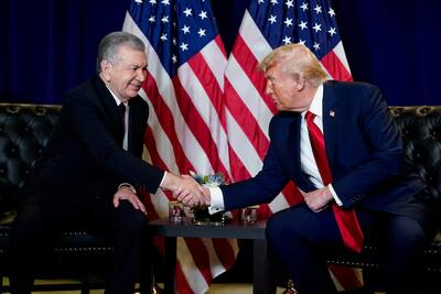  ترامپ به دنبال منابع معدنی کمیاب به سراغ ازبکستان رفت