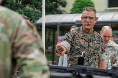  یک فرمانده ارشد آمریکایی به ونزوئلا سفر کرد