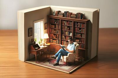  آرامش، تمرکز و خودشناسی ارمغان کتاب‌خواندن | اتاقی از آن خود