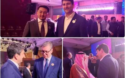  دیدارهای رسمی وزیر ارتباطات ایران با مقامات عالی رتبه سایر کشورها در حاشیه اجلاس هوش مصنوعی هند