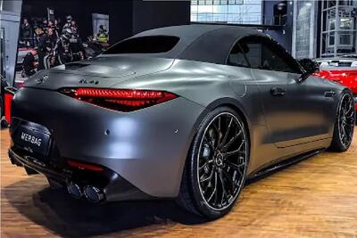  دنیای خودروسازی؛ مرسدس AMG SL 43 2026؛ شکوه آلمانی از کابین لوکس تا بدنه خیره‌کننده
