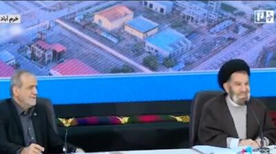  شوخی پزشکیان با نمایندۀ ولی‌فقیه در لرستان: مرده دیگه!