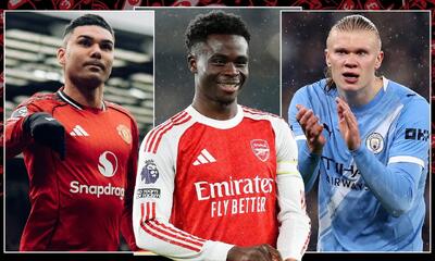  ۱۰ بازیکن پردرآمد لیگ برتر در فصل ۲۶-۲۰۲۵؛ با حضور ساکا، هالند و صلاح