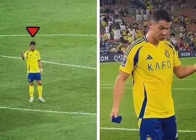  گزارش: چرا رونالدو بعد از باختن با خودش حرف می‌زند؟