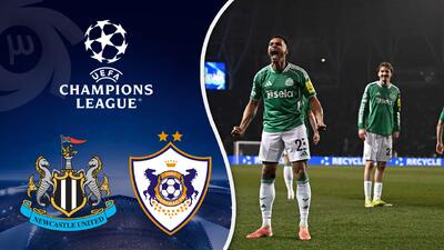  خلاصه بازی قره باغ 1 - نیوکسل 6